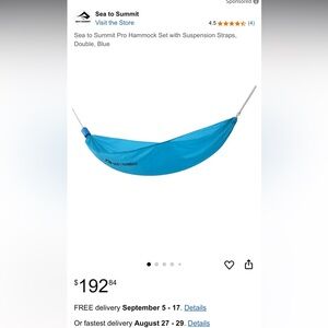 Sea to Summit Pro Hammock